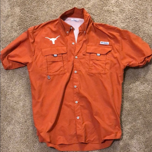Texas longhorn columbia shirt Clearance